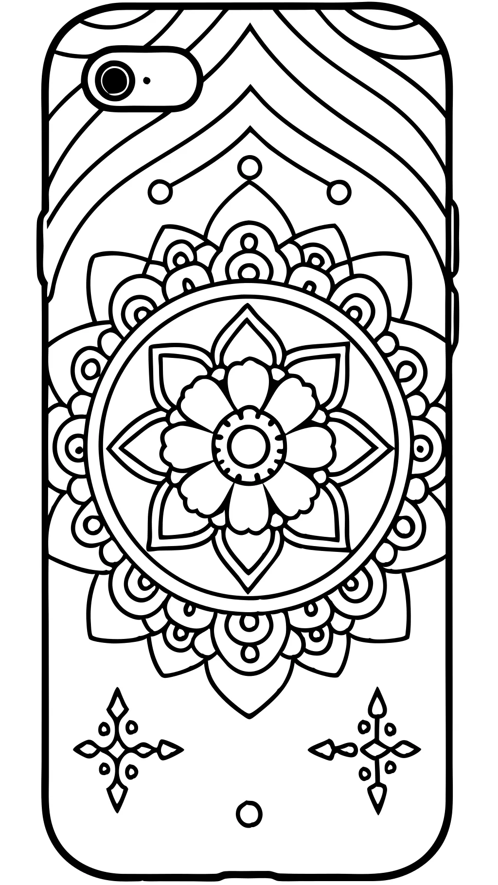 phone case coloring pages